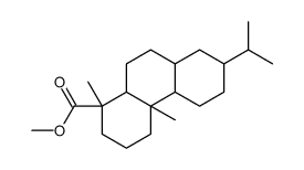 [1R-(1Alpha,4AΒ,4BAlpha,7Β,8AΒ,10AAlpha)]-十四氢-1,4A-二甲基-7-(1-甲基乙基)菲-1-甲酸甲酯结构式