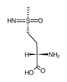 L-Methionine [S]-Sulfoximine structure