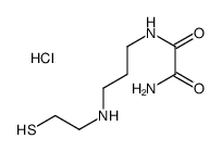 3-(oxamoylamino)propyl-(2-sulfanylethyl)azanium,chloride结构式