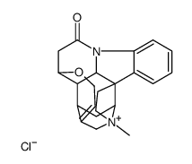 (4aR,5aS,13aS,15aS,15bR)-6-methyl-4a,5,5a,7,8,13a,15,15a,15b,16-decahydro-2H-4,6-methanoindolo[3,2,1-ij]oxepino[2,3,4-de]pyrrolo[2,3-h]quinoline-6-ium-14-one,chloride Structure