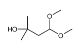 4,4-dimethoxy-2-methylbutan-2-ol Structure