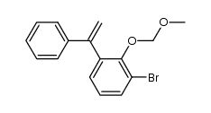 1-bromo-2-(methoxymethoxy)-3-(1-phenylvinyl)benzene结构式