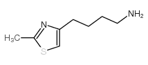 4-(2-甲基噻唑-4-基)-1-丁胺结构式