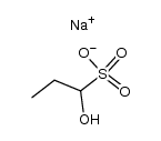 sodium 1-hydroxy-1-propanesulfonate Structure