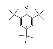 2,4,6-tri-tert-butyl-phenoxide radical Structure