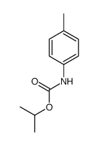4-Methylphenylcarbamic acid isopropyl ester Structure
