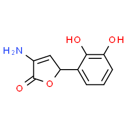 2(5H)-Furanone, 3-amino-5-(2,3-dihydroxyphenyl)- (9CI)结构式