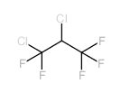 1,2-Dichloro-1,1,3,3,3-pentafluoropropane Structure