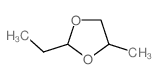 2-乙基-4-甲基-1,3-二氧戊环结构式