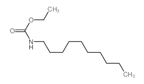 Carbamic acid, decyl-,ethyl ester (9CI) structure