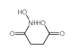 4-(羟基氨基)-4-氧代丁酸结构式