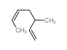 1,5-Heptadiene, 3-methyl- Structure
