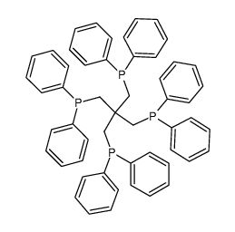 tetrakis(diphenylphosphanylmethyl)methane结构式