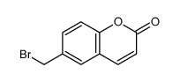 6-(溴甲基)-2H-苯并吡喃-2-酮结构式
