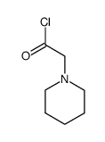 Piperidin-1-yl-acetyl chloride结构式
