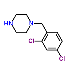1-(2,4-二氯苯基)哌嗪结构式