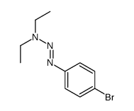 N-[(4-bromophenyl)diazenyl]-N-ethylethanamine Structure