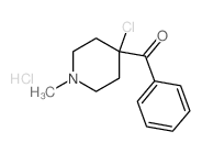 (4-chloro-1-methyl-4-piperidyl)-phenyl-methanone Structure