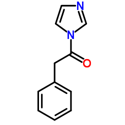 1-(1H-Imidazol-1-yl)-2-phenylethanone结构式