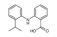 2-(2-异丙基苯氨基)-苯甲酸结构式