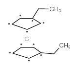 二(乙基环戊二烯基)铬结构式