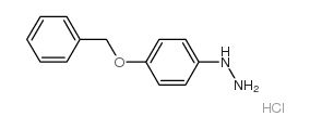 4-苄氧基苯肼盐酸盐结构式