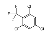1,3,5-trichloro-2-(trifluoromethyl)benzene结构式