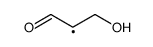 1-formyl-2-hydroxy-ethyl结构式