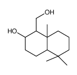 1-(hydroxymethyl)-5,5,8a-trimethyl-1,2,3,4,4a,6,7,8-octahydronaphthalen-2-ol Structure