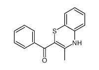 (3-methyl-4H-1,4-benzothiazin-2-yl)-phenylmethanone结构式