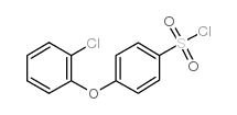 4-(2-氯苯氧基)苯磺酰氯结构式