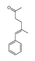 5-methyl-6-phenylhex-5-en-2-one Structure