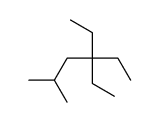 4,4-diethyl-2-methylhexane Structure
