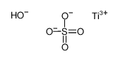 titanium(3+),hydroxide,sulfate Structure