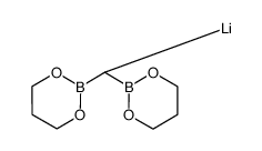 lithiobis(1,3,2-dioxaborin-2-yl)methane Structure