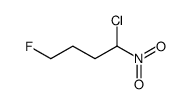1-chloro-4-fluoro-1-nitrobutane Structure
