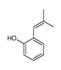 2-(2-methylprop-1-enyl)phenol结构式