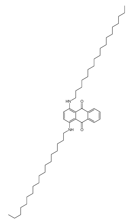 1,4-bis(octadecylamino)anthracene-9,10-dione结构式