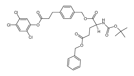 3-propionic acid 2,4,5-trichlorophenyl ester结构式