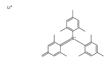 lithium,(4-methanidyl-2,6-dimethylphenyl)-bis(2,4,6-trimethylphenyl)borane Structure