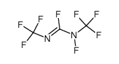 Perfluor-(1,4-diazapent-2-en)结构式