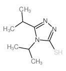 4,5-二异丙基-4H-1,2,4-噻唑-3-硫醇结构式