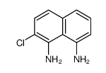 2-氯萘-1,8-二胺结构式