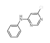 (6-chloropyrimidin-4-yl)phenylamine Structure
