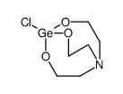 5-chloro-4,6,11-trioxa-1-aza-5-germabicyclo[3.3.3]undecane Structure