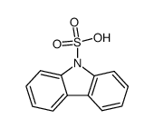 carbazole-9-sulfonic acid Structure