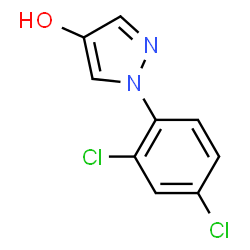 1-(2,4-Dichlorophenyl)-1H-pyrazol-4-ol Structure