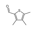 3,4,5-trimethylthiophene-2-carbaldehyde Structure