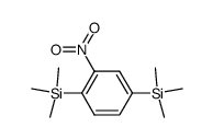 1,4-bis(trimethylsilyl)-2-nitrobenzene Structure