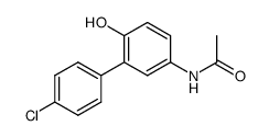 N-(4'-chloro-6-hydroxy[1,1'-biphenyl]-3-yl)acetamide Structure